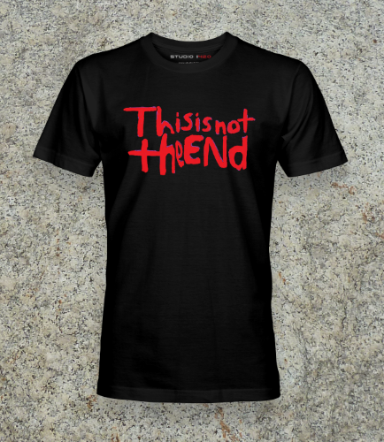 Men's T-Shirt - Black - This Is Not The End